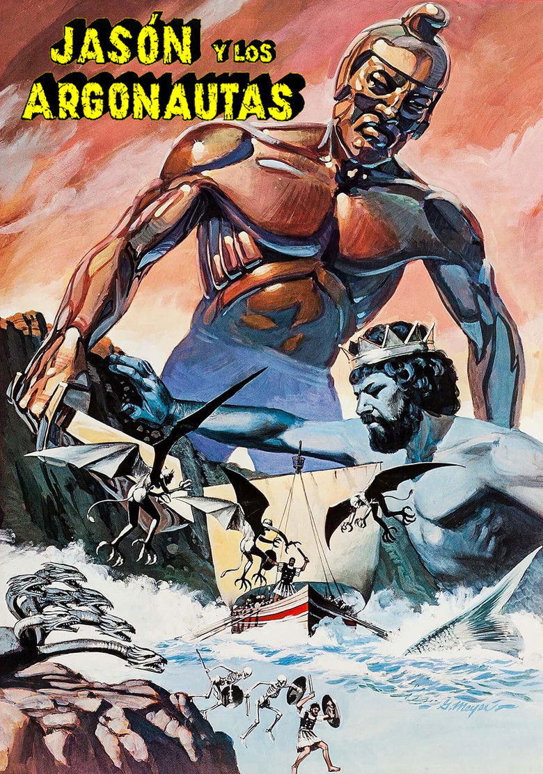 Cartel de Jasón y los argonautas, 1963