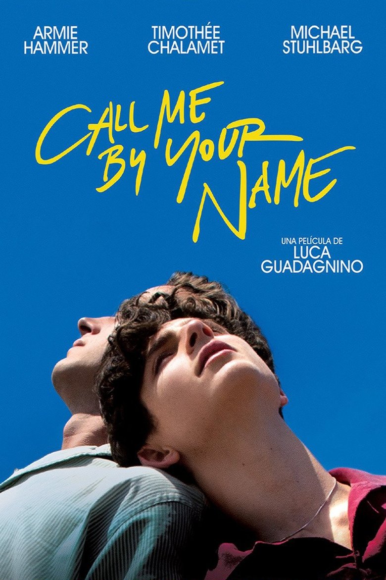 Cartel de Call Me by Your Name, 2017